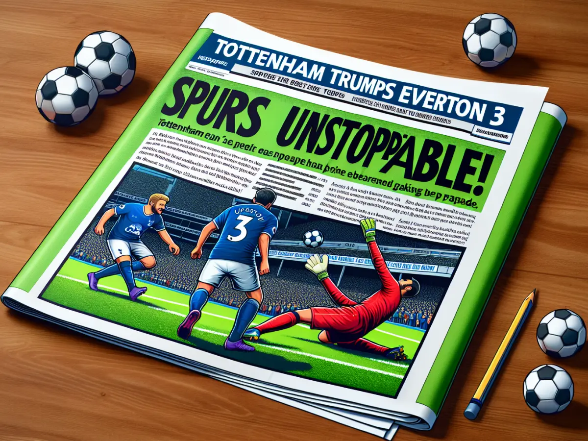 Tottenham travolge Everton 3-0: Spurs inarrestabili!